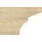 Ekena Millwork Monterey Rough Sawn Rafter Tail, Douglas Fir, 4"W x 8"H x 12"L RFT04X08X12MON00RDF - alternate 3